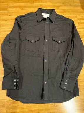 One Of These Days Pearl Snap Western Shirt M